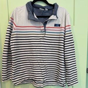 L.L. Bean Women’s Striped Long Sleeve Shirt - Multicolor